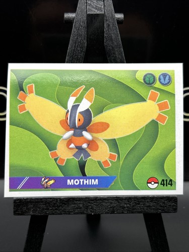 Pokemon Diamond and Pearl 66 Sticker Album #414 Mothim 2024 NM | eBay