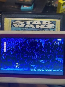 Famicom NES Game Star Wars Victor Corp. (Full IC Chips / Label is not nice)