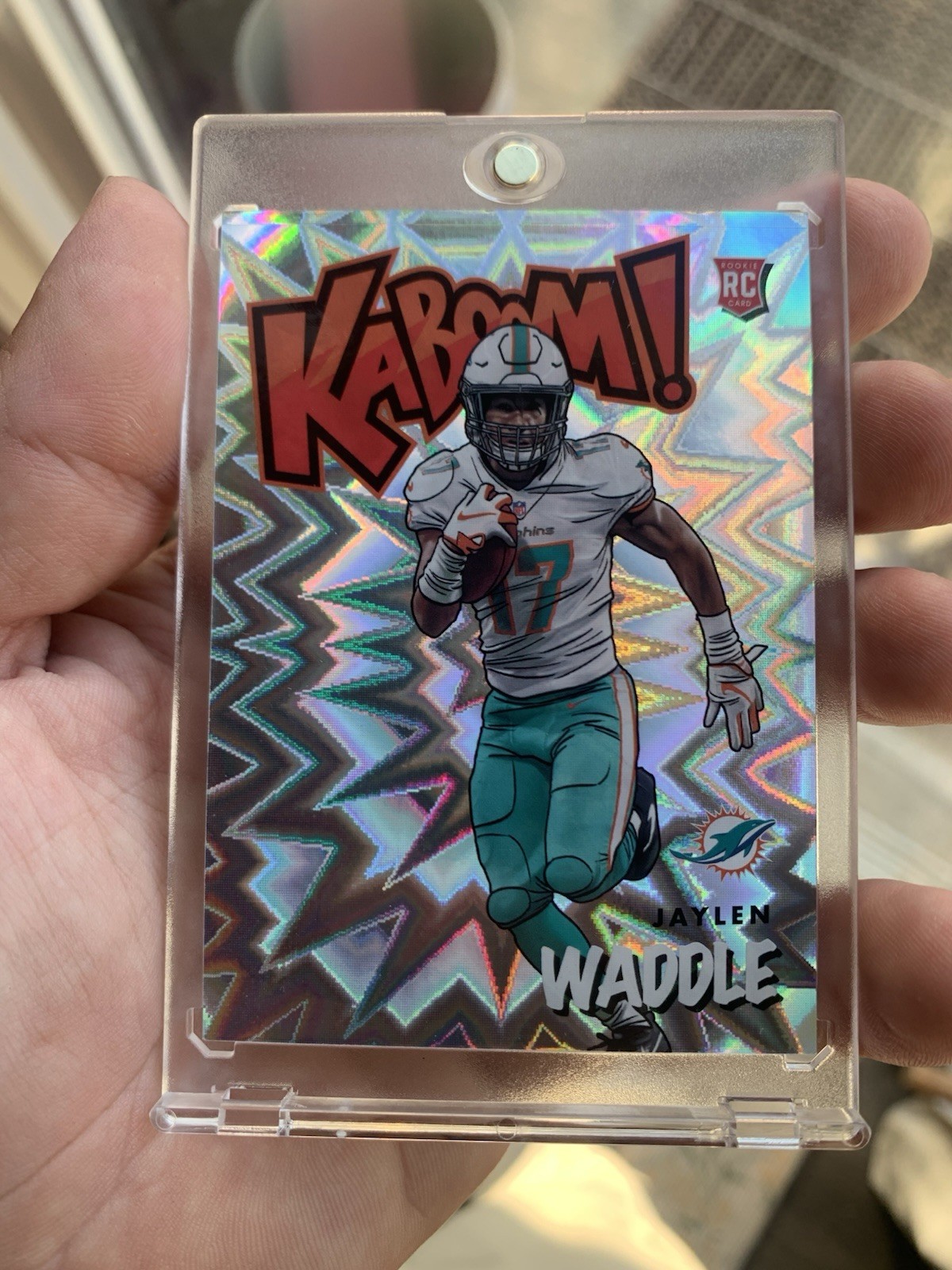Jaylen Waddle Panini Absolute Kaboom! #K47 Base