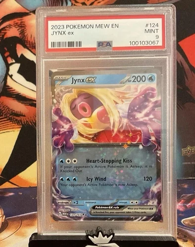 🔥2023 POKEMON #124 MEW EN JYNK ex SCARLET & VIOLET 151 PSA 9 MINT
