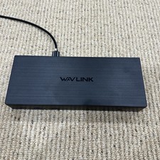 WAVLINK Quad Monitor USB C Docking Station 19-in-1 PC HUB 4 HDMI 4 Displayport