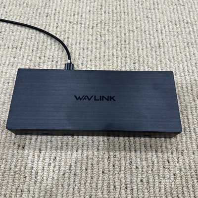 WAVLINK Quad Monitor USB C Docking Station 19-in-1 PC HUB 4 HDMI 4 Displayport 