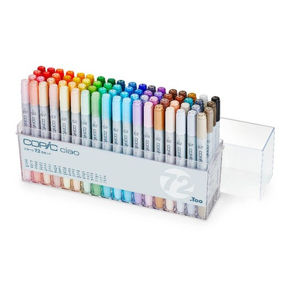 #ad Copic Sketch set 72 colors Marker Pen basic Too. Copic 72 Manga Anime New $227.00