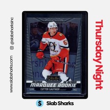 2024 O-PEE-CHEE PLATINUM #201 CUTTER GAUTHIER RC MARQUEE ROOKIE