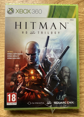 Hitman HD Trilogy Microsoft XBOX 360 Square Enix Neu & Versiegelt PAL UK Version
