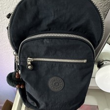 Kipling Black Small Backpack Monkey Bag Charm...
