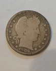 1906O Barber Head Quarter Silver