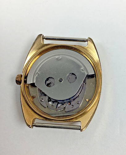 Vintage 1976 Timex Automatic Viscount Crosshair Uhr läuft M32 Ersatz Reparatur LESEN - Bild 9 von 9