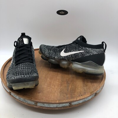 Nike Air VaporMax Flyknit 3 Oreo Black White Grey AJ6900-002 Mens