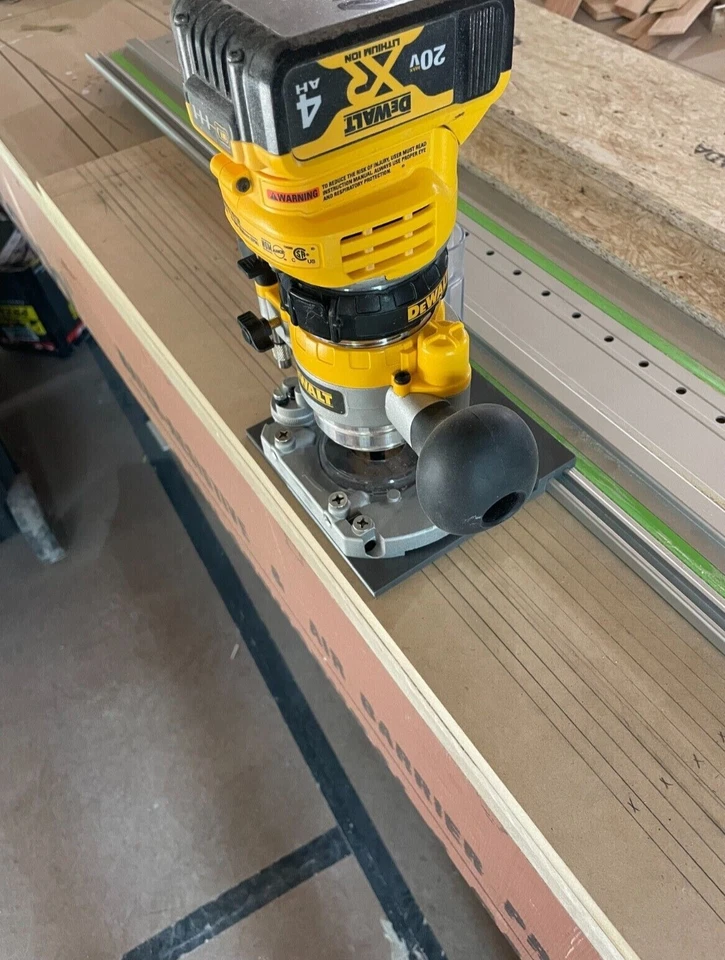Dewalt Plunge Router Adapter For Festool Track Saw Guide Rails - DCW600B, DNP612 - Image 3 of 4
