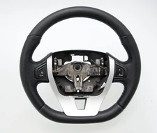 Steering wheel cover with leather for Renault Laguna 3 GT manufactured 2007 new leather
