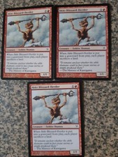 MTG 3 x Akki Blizzard-Herder - Betrayers of Kamigawa