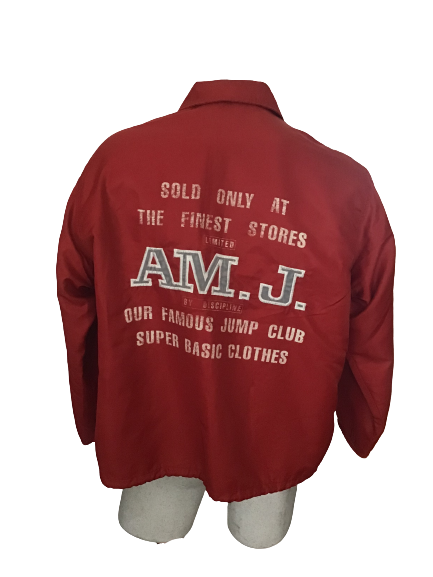 AMERICANINO VINTAGE Giubbotto Uomo Giubbino Bomber College Nylon