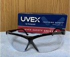 UVEX HONEYWELL S3200 CLEAR SAFETY GLASSES BLACK FRAME 10 EACH (1 BOX) — photo 2