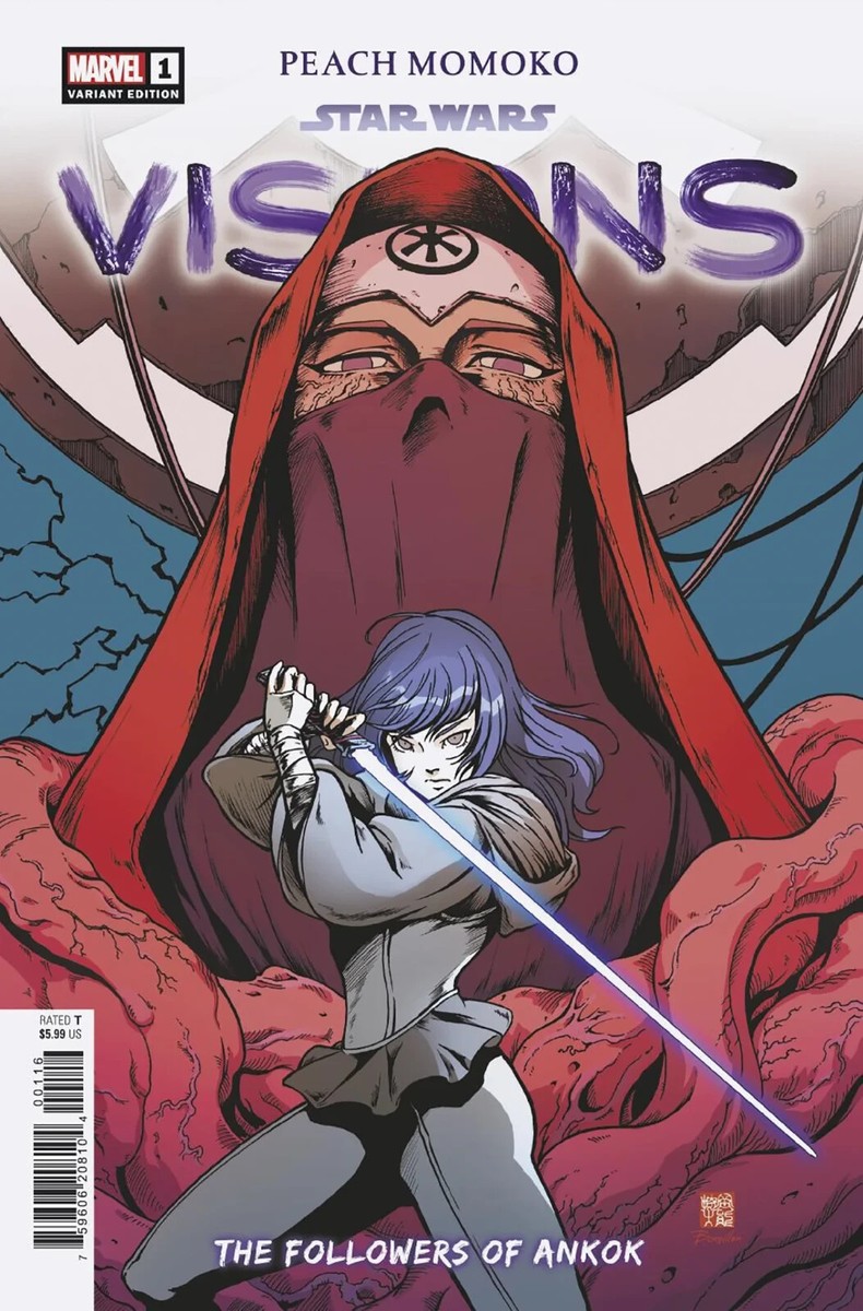STAR WARS VISIONS - PEACH MOMOKO #1 (TAKESHI OKAZAKI 1:25 VARIANT