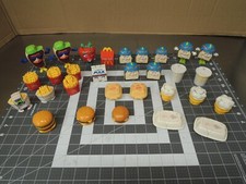 Lot of 30 Vintage McDonalds Happy Meal Toy Changeable Transformer Toys '87-'93