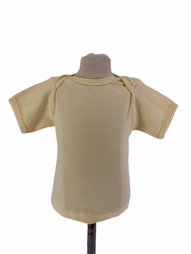 NWOT MONAG SHIRT T-Shirt Tee Plain Baby Child YELLOW 6-12 Months LOT 5 - Picture 2 of 7