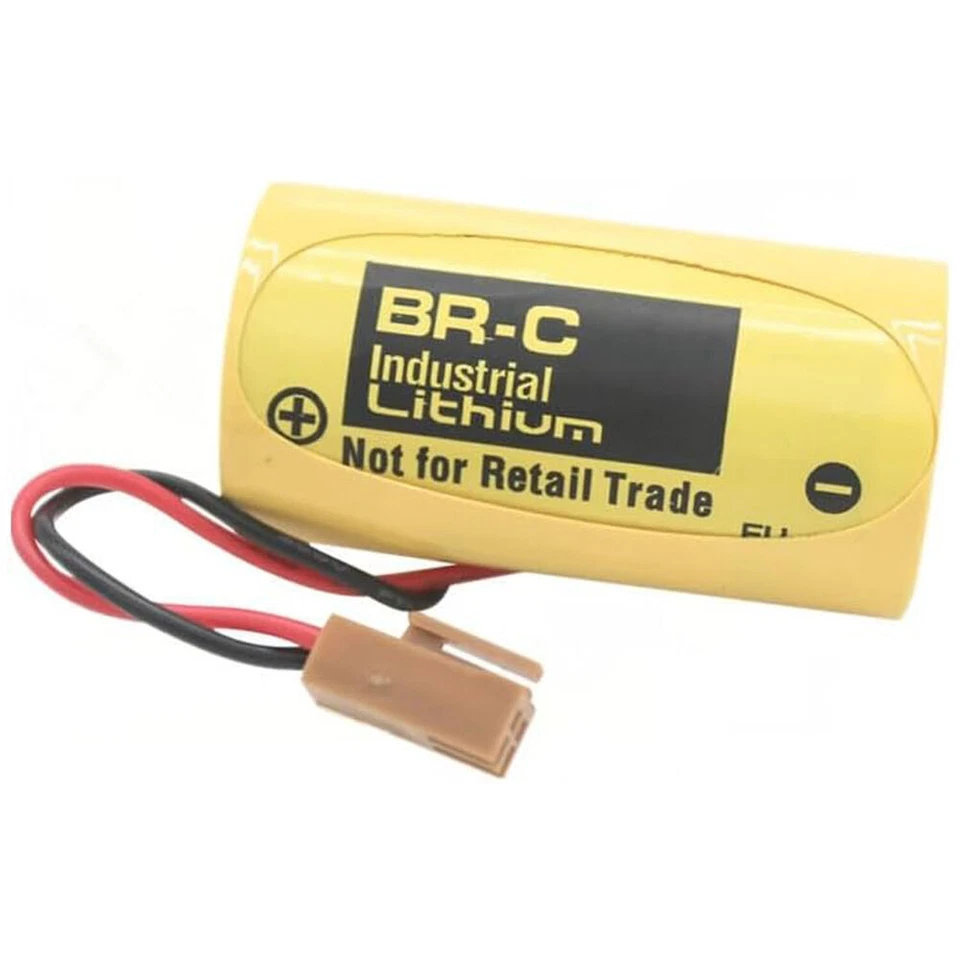 2X BR-C 3V 5000mAh PLC Battery for FANUC A98L-0031-0007 A02B-0120-K106 BR-CCF1TH - Image 3 of 4