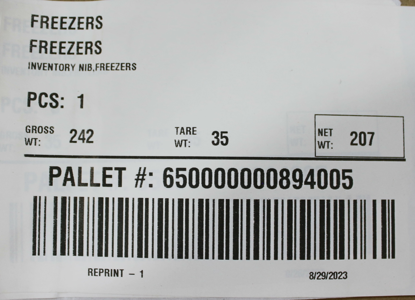 INSIGNIA 17 CU FT GARAGE READY UPRIGHT FREEZER NSUZ17WHO NEW