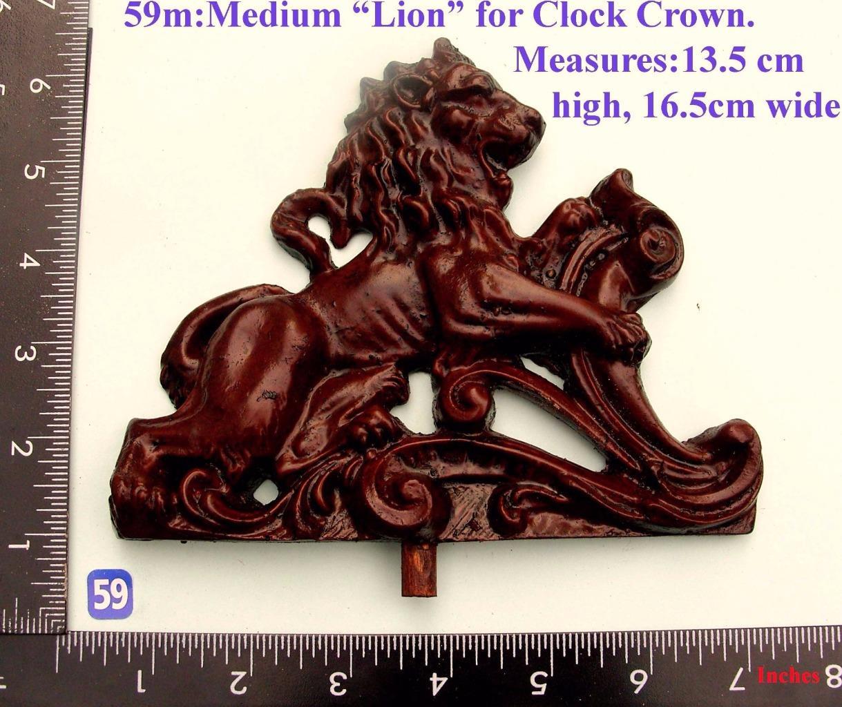 TITLE: 59M “Large Lion” clock case / furniture DIY