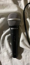 Rockville RMP-XLR Dynamic Cardioid Professional Microphone with Cable Clip