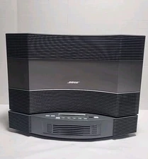 Bose Acoustic Wave Music System CD-3000 w/5 CD Multi Disc Changer Working Black