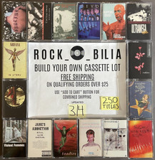 $1 & UP PUNK ALT METAL BUILD YOUR LOT CASSETT...