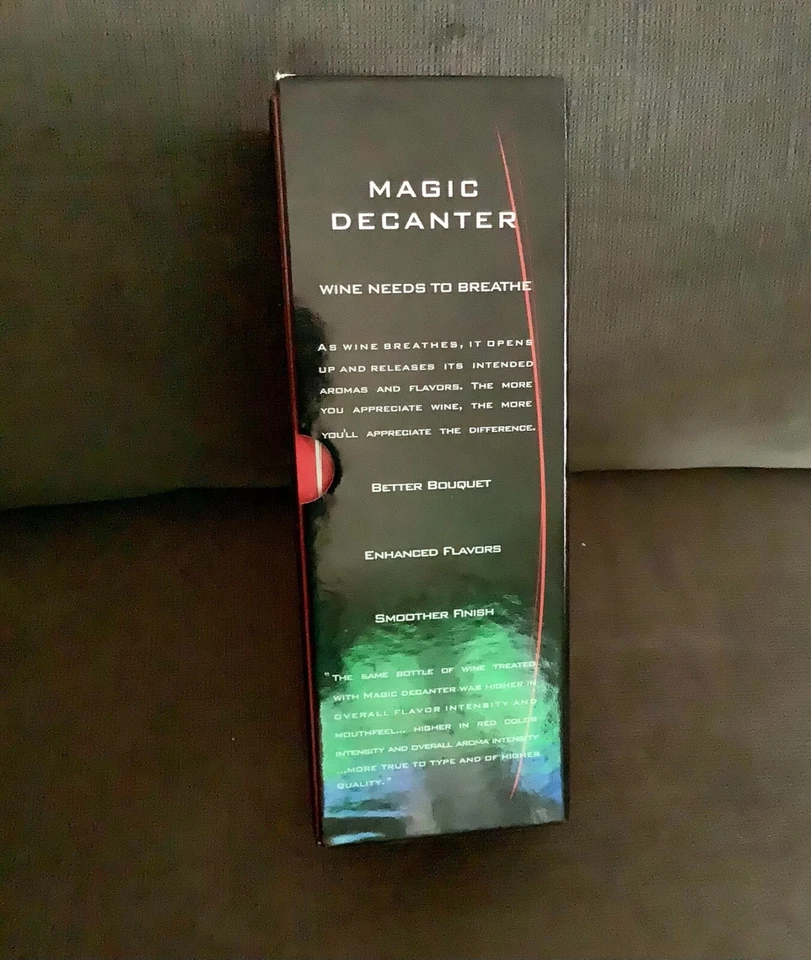 Lote de 12 filtros de aireador de vino nuevos Magic Decanters aireador de vino esencial  Foto 2 de 3