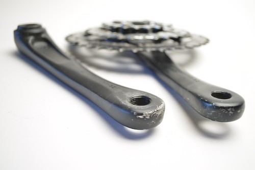 SUGINO MXI FORGED BICYCLE 175 MM 44/32/22 TOOTH CRANKSET - Picture 3 of 6