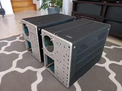 2x Enclosure Case Gehäuse Chassis for tube monoblock amplifiers DIY project