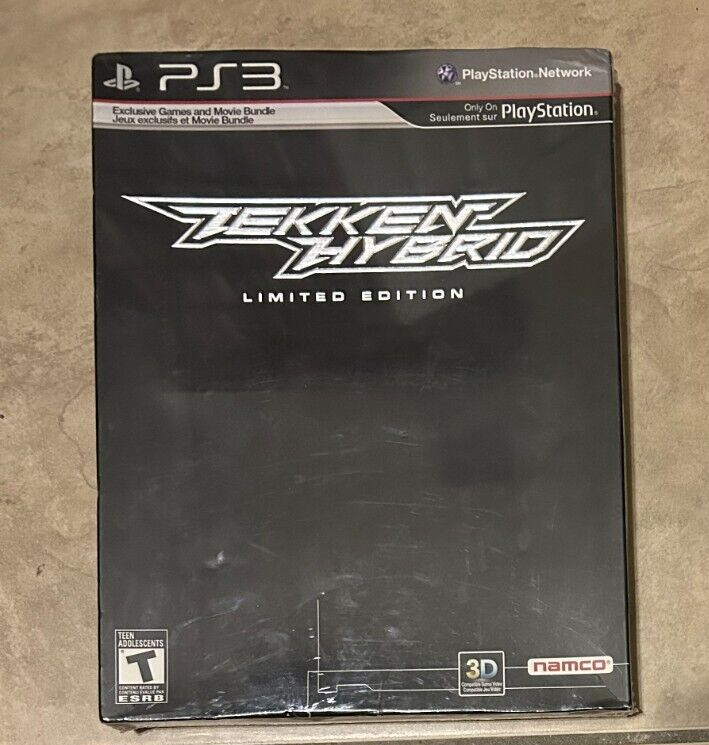 Tekken Hybrid Limited Edition NEW Factory Sealed PS3 Playstation 3