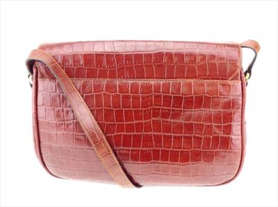 Valentino Garavani Shoulder bag Brown leather Woman Authentic Used
