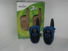 Binatone MR 150 Twin  Pair Walkie Talkie - 8 Channels - 3KM Range VGC GWO