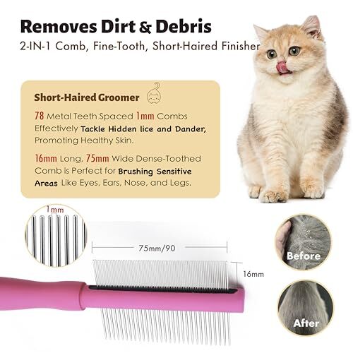 Best Cat Dematting Tool for Easy Grooming and Less Shedding at Home