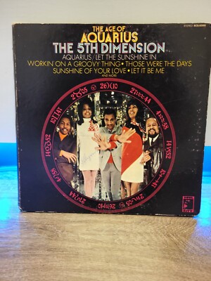 The Age Of Aquarius The 5th Dimension 1st Pressing Vinyl Lp