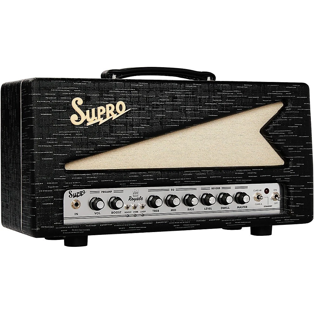 Supro Royale 50W Guitar Tube Amp Head Black Scandia eBay