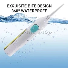 Portable Water Power Oral Jet Flosser Teeth Pick Manual Irrigator Dental Floss