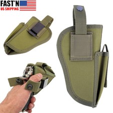 Tactical Universal OWB Gun Holster Right Left Hand Pistol with Magazine Pouch US