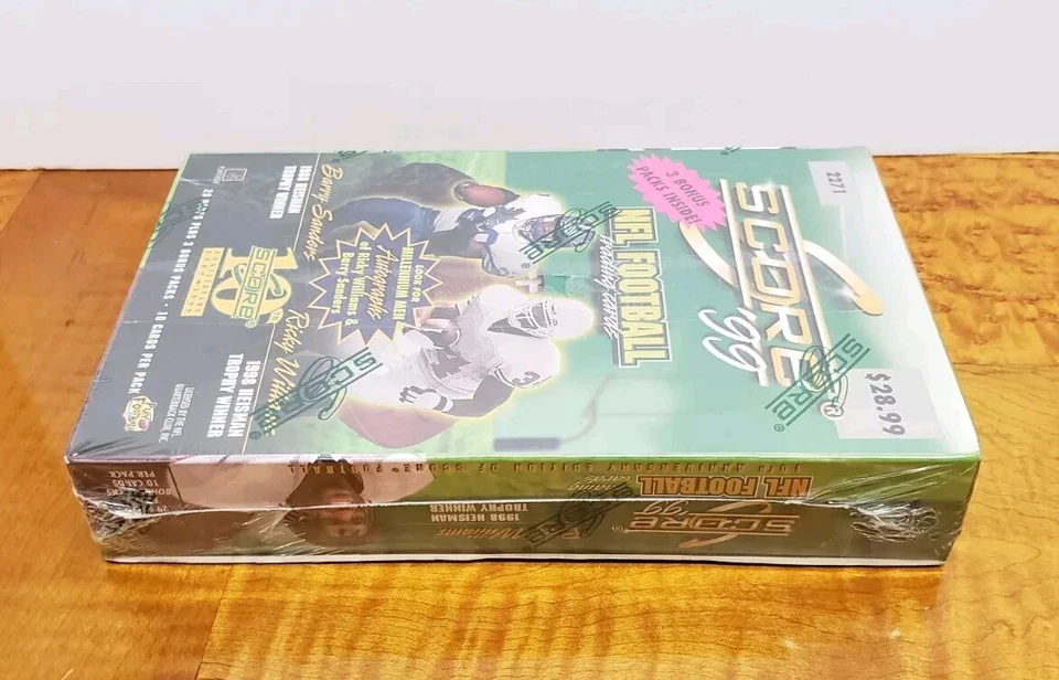 1999 Score Football Factory Sealed Box 32 Packs Possible Autos! - Image 2 of 4