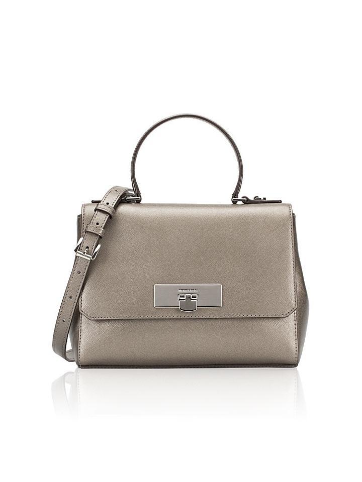 Michael Kors Saffiano Leather Callie Small Messenger Shoulder 
