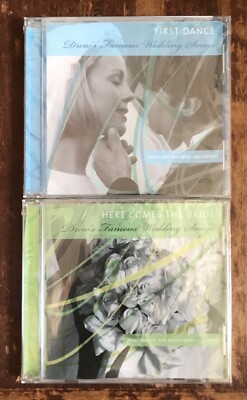 Here Comes The Bride & First Dance Drew's Famous Wedding Songs 2 New Cut-Out CDs