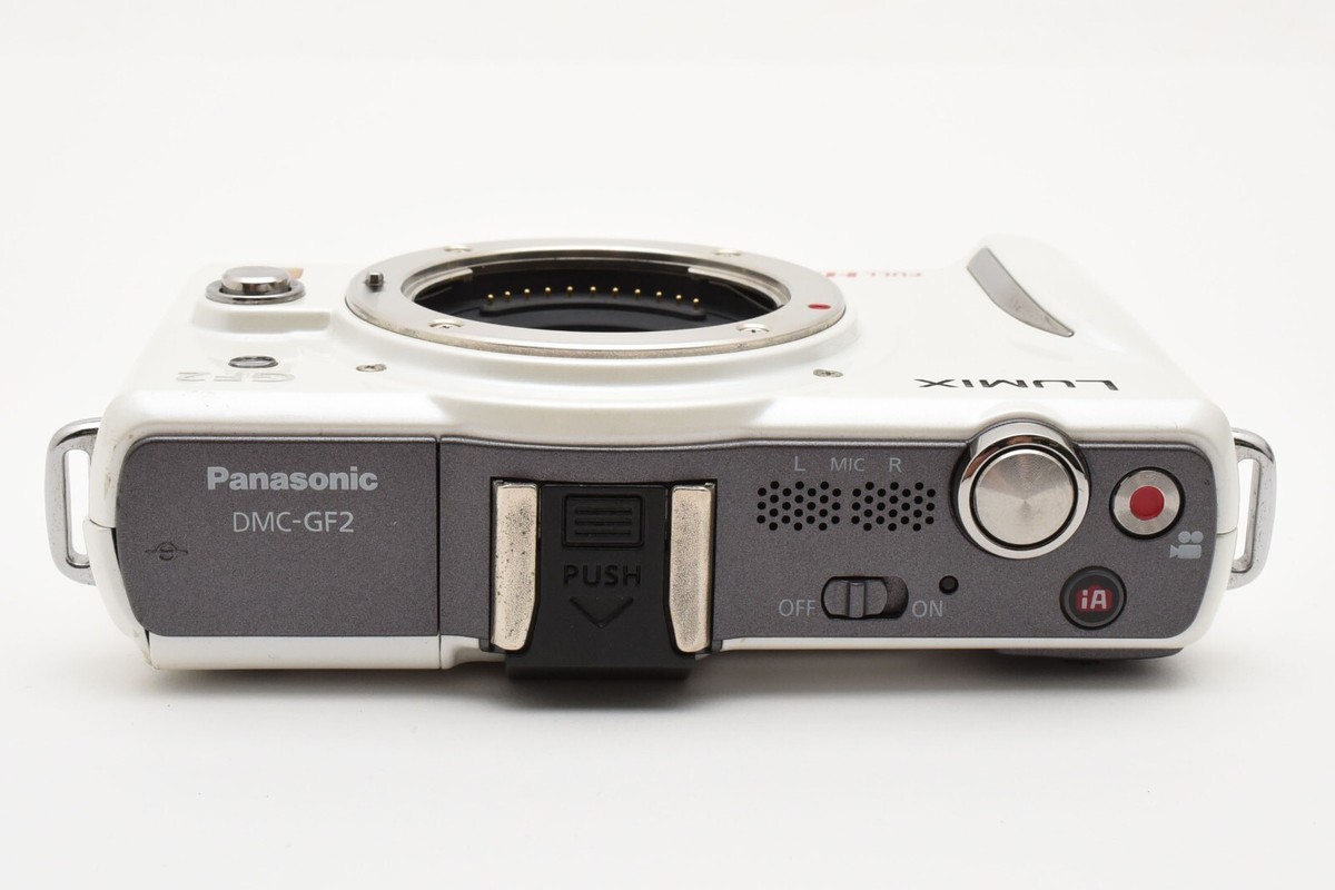 Panasonic DMC-GF2 Mirrorless Digital Camera Body White