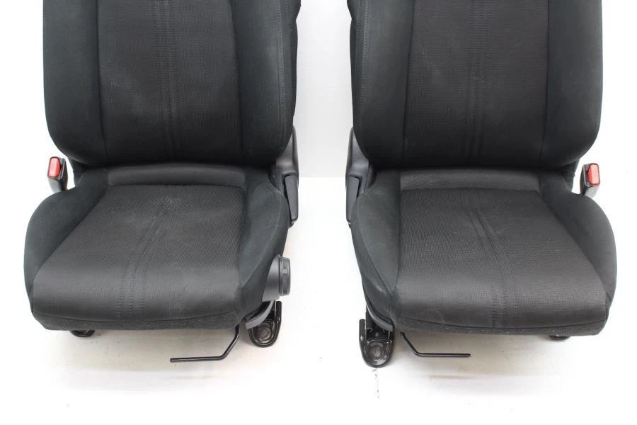 2018-2023 Mazda Mx-5 Miata ND Pair of Front Black Non Heated Cloth Seats - Image 3 of 4