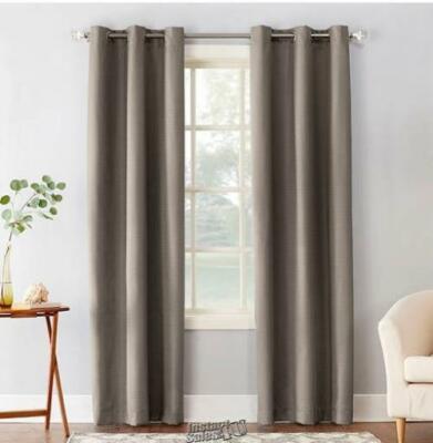 Sun Zero Solid Foam-Back Panels Mocha 80''W x 63''L Insulated Backing Insulated