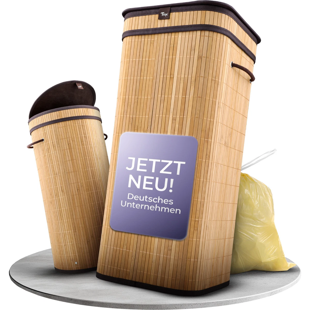 Mll- & Abfalleimer aus Bambus online kaufen | eBay.de