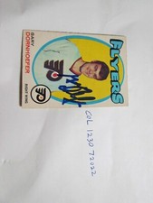 1971 1972 O-Pee-Chee Gary Dornhoefer Signed Hockey Card 