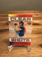 Trevor Lawrence 2021 Panini Illusions Clear Shots #CS-16 Rookie Insert RC 🔥
