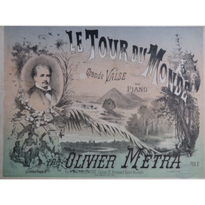 METRA Olivier Die Weltreise Klavier 19. Jahrhundert