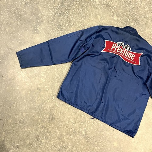 Chaqueta de Colección Años 70 Preston Auto Parts Racing Cremallera Talla M Azul Envejecido Leer - Imagen 10 de 14