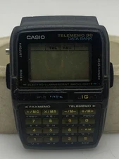 Vintage Casio Telememo 30 Data Bank DBC-30 Men's Watch For Part